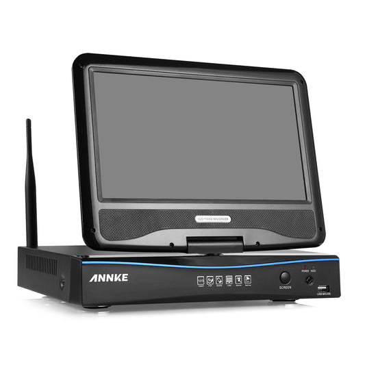 ANNKE 1080P Wireless Video Security NVR, H.264+, Fernzugriff, Bewegungserkennung