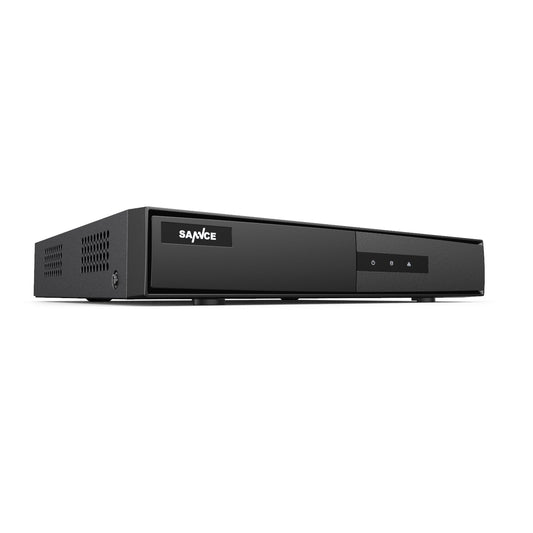 Zertifiziert überholt 4CH 1080P Hybrid 5-in-1 CCTV DVR mit 1TB Festplatte, Digital Video Recorder für TVI/AHD/CVI/CVBS/IP Kamera, Intelligente Bewegungserkennung, Sofortige Benachrichtigungen