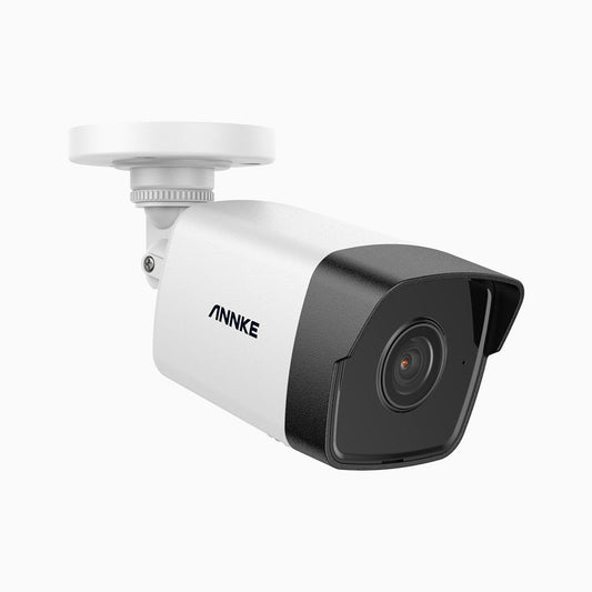 Annke C500 - 5MP Outdoor-PoE-Sicherheits-IP-Kamera, EXIR 2.0-Nachtsicht, integriertes Mikrofon und SD-Kartensteckplatz, IP67 wasserdicht, RTSP- und ONVIF-Unterstützung, kompatibel mit Alexa