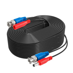 100% UL-zertifiziertes Brandschutz 30m All-in-One BNC Video Stromkabel