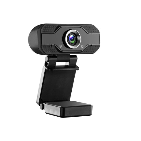 HD Pro Webcam, Full HD 1080p/30fps Videoanrufe, klares Stereo-Audio, HD-Lichtkorrektur, funktioniert mit Skype, Zoom, FaceTime, Hangouts, PC/Mac/Laptop/Macbook/Tablet – Schwarz