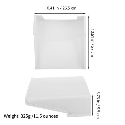 4er-Pack Universal Sun Rain Shade Kamera-Abdeckungsschild für SANNCE/ANNKE/Hikvision/Nest/Ring/Arlo/Dome/Bullet Außenkamera – Weiß