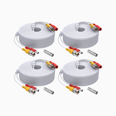 100/150 Fuß (30/45 Meter) 2-in-1-Videostromkabel