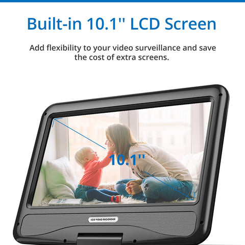 ANNKE 1080P Wireless Video Security NVR, H.264+, Fernzugriff, Bewegungserkennung