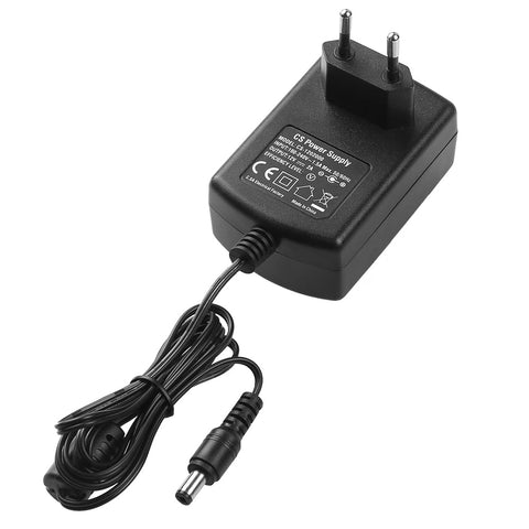 12V 2A EU Netzteil Adapter, Steckernetzteil, UL-gelistet, AC 100V-240V zu DC 12V 2A 24W Transformator, Universal Konverter für LED Streifen Lichter, CCTV Kamera, Sicherheitssystem, Router, Haushaltsgeräte
