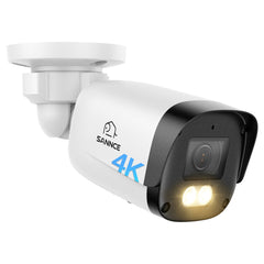 FX800 – 4K PoE-Überwachungskamera mit Audio, SD-Kartensteckplatz, KI-Erkennung, Weitwinkelobjektiv, Dual-Light-Farbnachtsicht und IP67-Wasserschutz