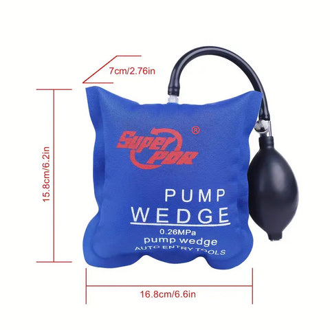 Aufblasbare Handwerkzeuge Auto Luftkeil Luftkissen Schloss Pick Set Blau Auto Fenster Tür Schloss Öffnungswerkzeug Kits Pumpenkeil Werkzeuge