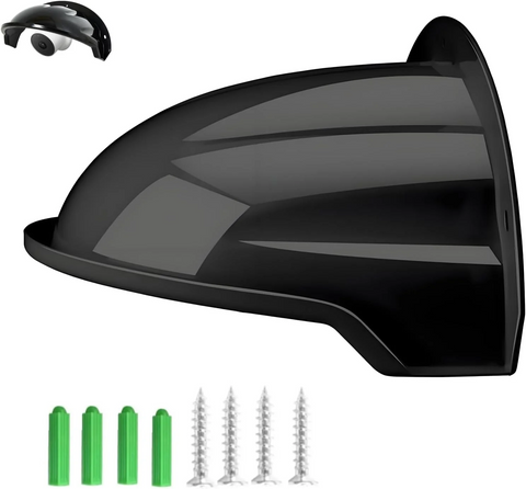 4er-Pack Universal Sun Rain Shade Kamera-Abdeckungsschild für SANNCE/ANNKE/Hikvision/Nest/Ring/Arlo/Dome/Bullet Außenkamera – Weiß