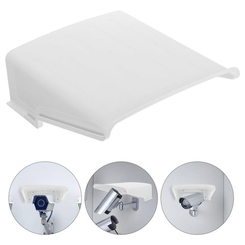 4er-Pack Universal Sun Rain Shade Kamera-Abdeckungsschild für SANNCE/ANNKE/Hikvision/Nest/Ring/Arlo/Dome/Bullet Außenkamera – Weiß