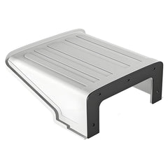 4er-Pack Universal Sun Rain Shade Kamera-Abdeckungsschild für SANNCE/ANNKE/Hikvision/Nest/Ring/Arlo/Dome/Bullet Außenkamera – Weiß
