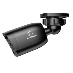 SANNCE 4CH Mini DVR Überwachungskamera-System, 4×1080P Außen-Bullet-Kameras, USB-C-Anschluss, Dual-Light-Farb-Nachtsicht, KI-Erkennung von Personen & Fahrzeugen, bis zu 512GB SD-Speicher, für Zuhause, Garage & Kleinunternehmen