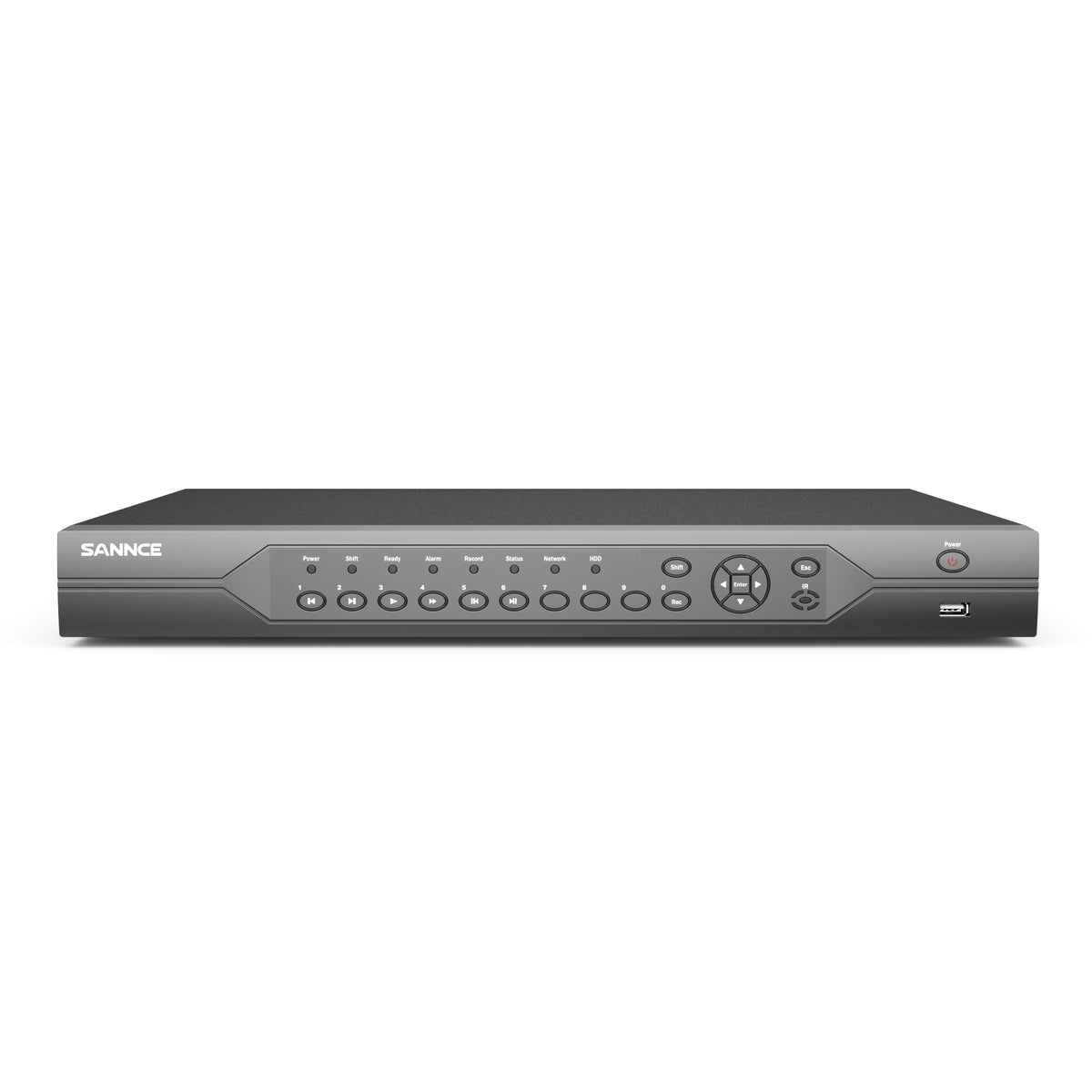 Zertifiziert aufgearbeitet 5MP 32-Kanal CCTV Security AI DVR Recorder, Hybrid 5-in-1 für AHD/ TVI/ CVI/ CVBS/ IP Surveillace Kameras, Smart Human Detection, 24/7 Aufzeichnung für Home/Business Secure