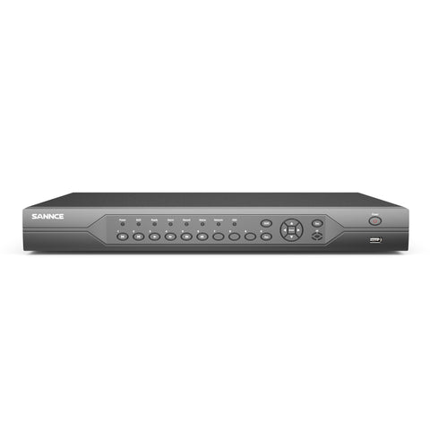 Zertifiziert aufgearbeitet 5MP 32-Kanal CCTV Security AI DVR Recorder, Hybrid 5-in-1 für AHD/ TVI/ CVI/ CVBS/ IP Surveillace Kameras, Smart Human Detection, 24/7 Aufzeichnung für Home/Business Secure