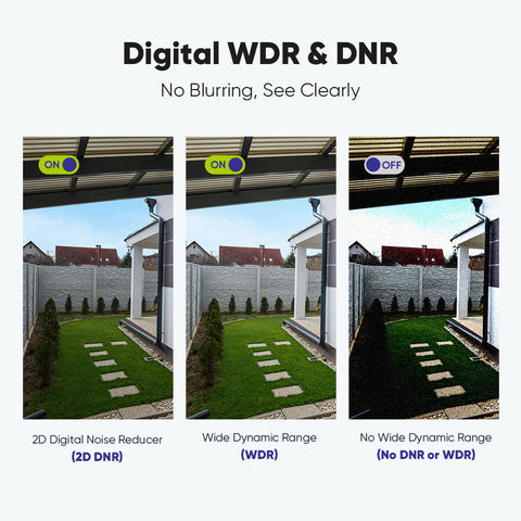 1080p 8CH PT Überwachungskamera System, 4 Stück 2MP Bullet Kamera Weiß & PT Kamera & Hybrid 5-in-1 DVR, 100ft Nachtsicht, Bewegungserkennung, IP66 Wasserdicht