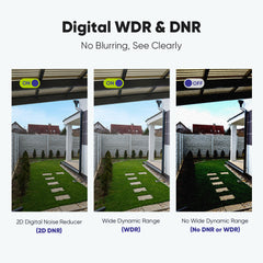 1080p 8CH PT Überwachungkamera Set, 4 Stück PT außen CCTV Kamera & Hybrid 5-in-1 DVR, 100ft Nachtsicht, Bewegungserkennung, IP65 Wasserdicht
