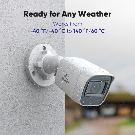 Zertifiziert generalüberholt 2MP 2 Stück Outdoor Bullet CCTV Kameras, intelligente Erkennung von Personen/Fahrzeugen/Bewegungen (2-Pack)