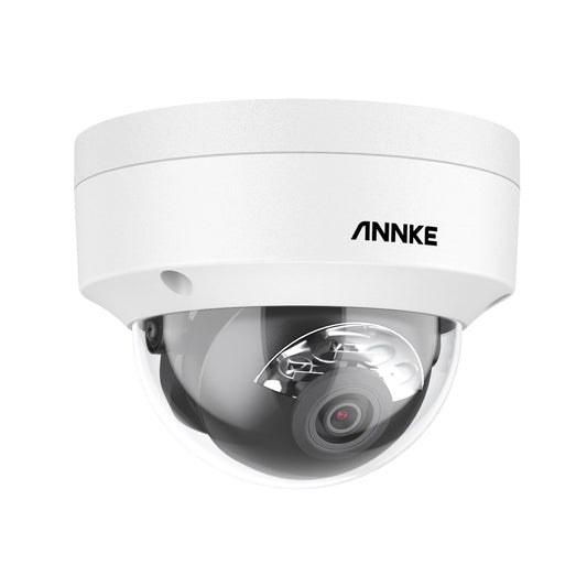 ANNKE 12MP Smart Color Night PoE Kuppel-IP-Kamera, mit Mensch- und Fahrzeugerkennung, H.265+, integrierter Mikrofon, max. 512 GB lokaler Speicher, IP67