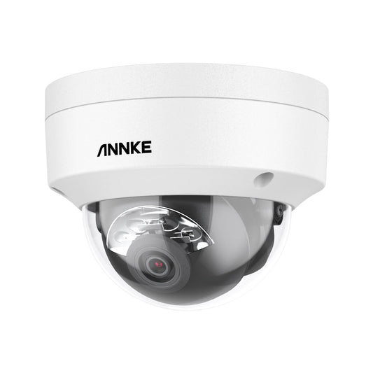 ANNKE 12MP Smart Color Night PoE Kuppel-IP-Kamera, mit Mensch- und Fahrzeugerkennung, H.265+, integrierter Mikrofon, max. 512 GB lokaler Speicher, IP67