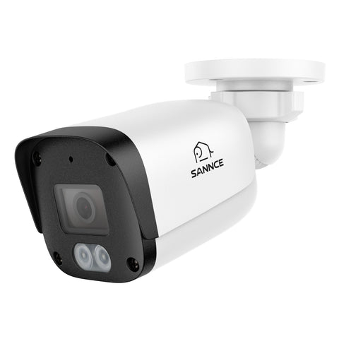 4 STÜCK 5MP Full HD PoE IP-Sicherheitskamera, Nachtsicht, erweiterte Erkennung, IP67 wasserdicht