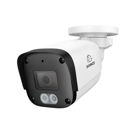 5MP 8-Kanal-PoE-Sicherheitssystem, 6MP-NVR, S+265, Erkennung von Personen und Fahrzeugen, Intelligente Wiedergabe, Intelligente Benachrichtigung mit angehängtem Bild