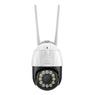 5MP 5-fach optisches Zoom PTZ WLAN-Sicherheitskamera, 350° Schwenkung & 90° Neigung, Farb-Nachtsicht, Zwei-Wege-Audio, Cloud & max. 128 GB lokale Speicherung, kompatibel mit Alexa