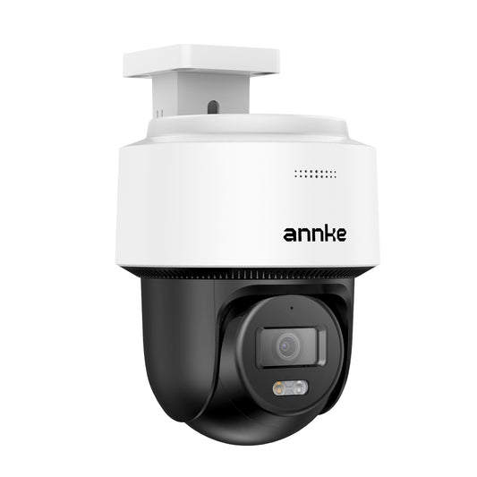 ANNKE 3K Mini PT Speed Dome PoE-Sicherheitskamera, Smart Dual Light Night Vision, 345° Panorama & 80° Neigung, Personen-Erkennung & automatische Verfolgung Lite, Zwei-Wege-Audio