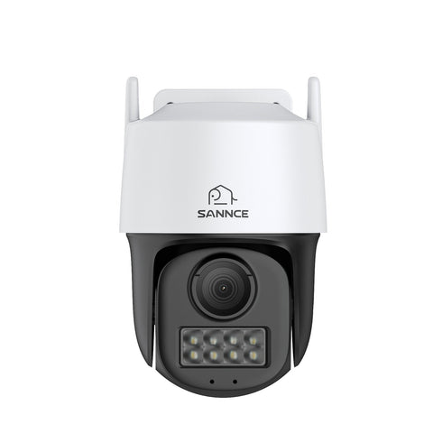 5MP 8 Channel PoE Security System, 6MP NVR + PT IP Cameras, S+265., AI Human & Vehicle Detection, Smart Playback, Smart Notification with Image Attached