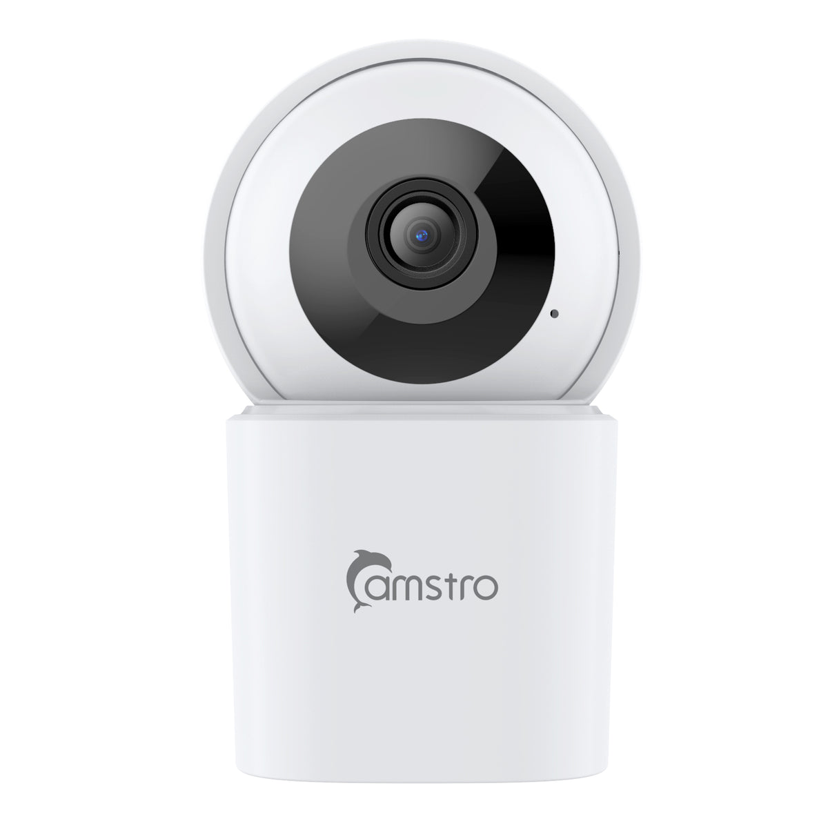 Camstro Videoüberwachung, 5 MP Super-HD Indoor PT WiFi IP-Kamera – Schwenk & Neige, Tag- und Nachtsicht, Zwei-Wege-Audio