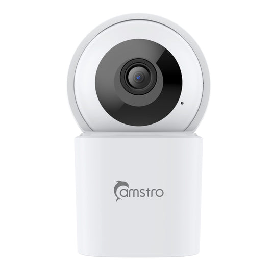 Camstro Videoüberwachung, 5 MP Super-HD Indoor PT WiFi IP-Kamera – Schwenk & Neige, Tag- und Nachtsicht, Zwei-Wege-Audio
