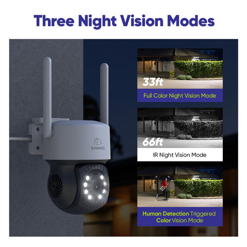 10-Kanal Wireless PT Sicherheitskamerasystem, 5MP NVR mit 10.1'' LCD Monitor, schwenk- und neigbare IP-Kameras, AI Human Detection, Fernzugriff, Smart Motion Alerts, Arbeit mit Alexa