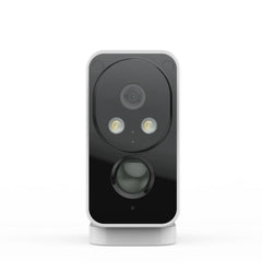 Camstro 2K kabellose Außenkamera mit Farb-Nachtsicht, PIR-Bewegungserkennung, Zwei-Wege-Audio, IP66, Cloud-/SD-Speicher, Alexa-kompatibel, WLAN 2,4 GHz, wiederaufladbarer Akku.