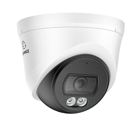 4K PoE-Überwachungskamerasystem mit Audio, S+265, KI-Erkennung, Dual-Light-Farbnachtsicht und IP67-Wasserschutz (8 Kanäle + 8 Kameras)