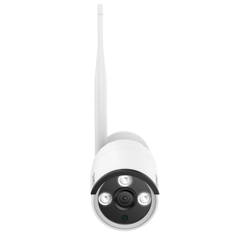 5MP 16-Kanal WLAN-Überwachungssystem mit 8MP NVR, KI-Personenerkennung, Alexa (1×4MP Dual-Objektiv + 2×3MP Kameras)