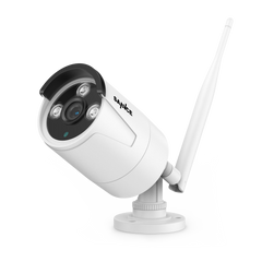3MP 8-Kanal-Kabelloses Sicherheitskamerasystem, 8MP NVR, 3MP WiFi IP-Kamera, Zweiwege-Audio, IP66 wasserdicht, intelligente KI-Menschenerkennung, funktioniert mit Alexa