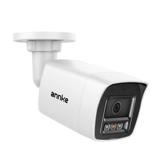 ANNKE C800 – 4K Outdoor PoE IP-Sicherheitskamera, Personen- und Fahrzeugerkennung, EXIR 2.0 Nachtsicht, eingebautes Mikrofon und SD-Kartensteckplatz, RTSP-Unterstützung
