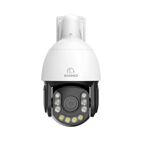 4K 8-Channel PoE Security NVR System with 6PCS 8MP 20X PTZ Camera, Auto Tracking, Two-Way Audio, Color Night Vision