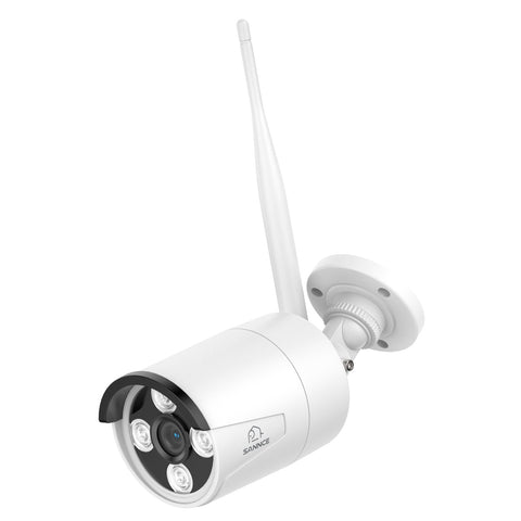 4K 16-Kanal-Kabelloses Sicherheitskamerasystem, 8MP NVR, 8MP WiFi IP-Kamera, Zweiwege-Audio, IP66 wasserdicht, intelligente KI-Menschenerkennung, funktioniert mit Alexa