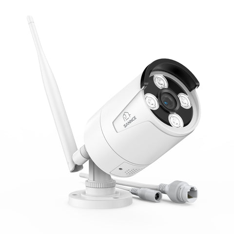 4K 16-Kanal-Kabelloses Sicherheitskamerasystem, 8MP NVR, 8MP WiFi IP-Kamera, Zweiwege-Audio, IP66 wasserdicht, intelligente KI-Menschenerkennung, funktioniert mit Alexa