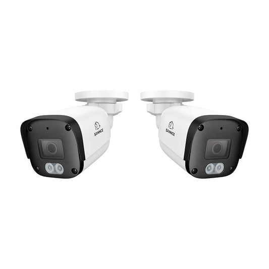 FW800 – 4K PoE-Überwachungskamera als Zusatzkamera mit Audio, KI-Erkennung, Weitwinkelobjektiv, Dual-Light-Farbnachtsicht und IP67-Wasserschutz