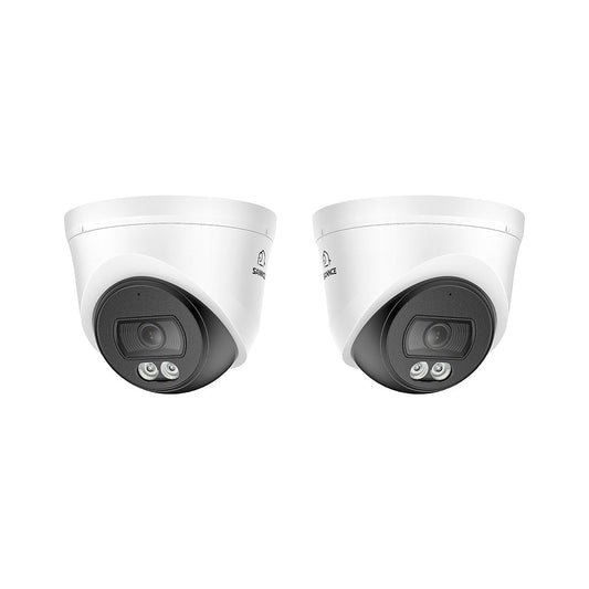 WD800 – Erweiterbare 4K PoE-Dome-Überwachungskamera mit Audio, KI-Erkennung, Weitwinkelobjektiv, Dual-Light-Farbnachtsicht und IP67-Wasserschutz