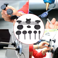 Professionelles Lackfreie Dellen Reparaturset für Autos - Einfache Karosserie Dellen Entfernung und Reparatur Werkzeuge - Dellen Ziehset mit Entferner Kits