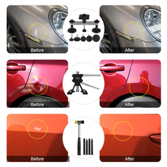 Professionelles Lackfreie Dellen Reparaturset für Autos - Einfache Karosserie Dellen Entfernung und Reparatur Werkzeuge - Dellen Ziehset mit Entferner Kits