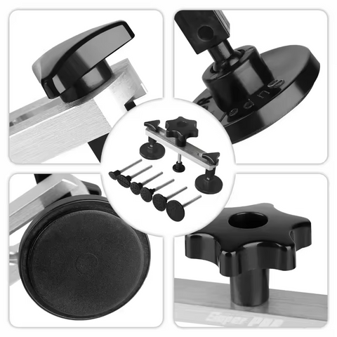 Hochwertige Car Dent Removal Kit Powerfully Pops Car Dents Paintless Dent Repair Kit mit Brücke Puller