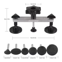 Hochwertige Car Dent Removal Kit Powerfully Pops Car Dents Paintless Dent Repair Kit mit Brücke Puller