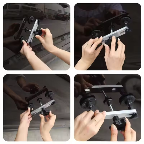 Hochwertige Car Dent Removal Kit Powerfully Pops Car Dents Paintless Dent Repair Kit mit Brücke Puller