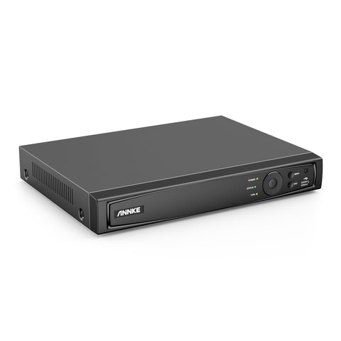 ANNKE 4K 8-Kanal-PoE-NVR, H.265+, RTSP-Unterstützung, Kompatibel mit Alexa