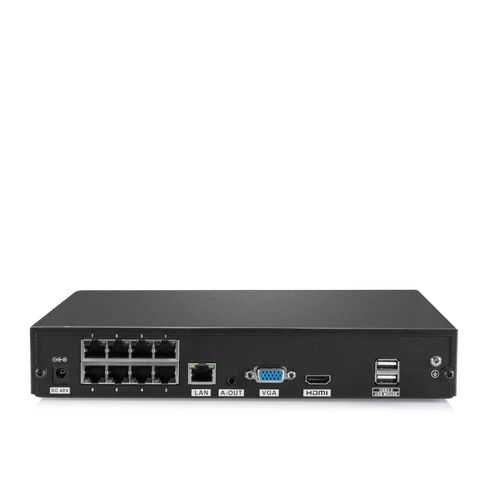 4K 8-Channel PoE Security NVR System with 7PCS 8MP 20X PTZ Camera, Auto Tracking, Two-Way Audio, Color Night Vision