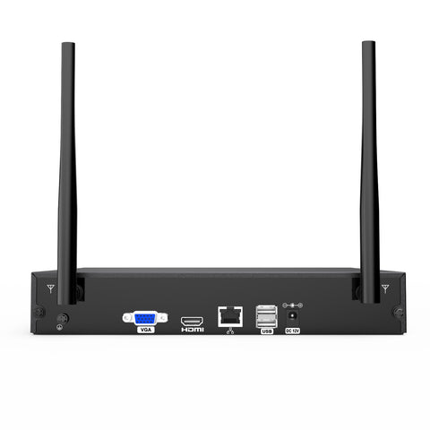 4K 16-Kanal-Kabelloses Sicherheitskamerasystem, 8MP NVR, 8MP WiFi IP-Kamera, Zweiwege-Audio, IP66 wasserdicht, intelligente KI-Menschenerkennung, funktioniert mit Alexa