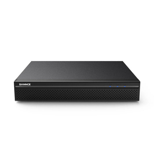 4K 8-Kanal PoE Überwachungssystem mit 7X 8MP Kameras, 1X 20X PTZ + 4X Bullet + 2X PT IP Kameras, Auto-Tracking, Gegensprechfunktion & Nachtsicht