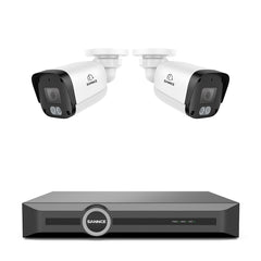 5MP 8-Kanal-PoE-Sicherheitssystem, 6MP-NVR, S+265, Erkennung von Personen und Fahrzeugen, Intelligente Wiedergabe, Intelligente Benachrichtigung mit angehängtem Bild